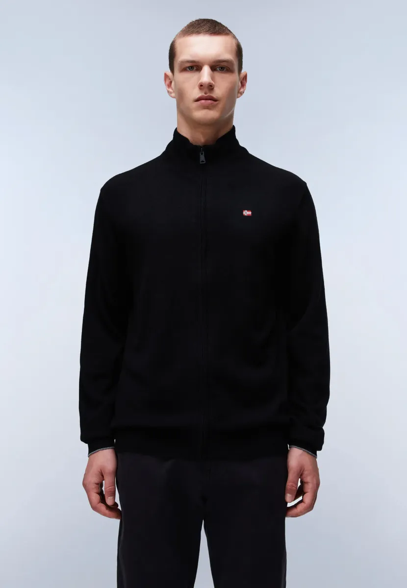 DAMAVAND - Strickjacke - black