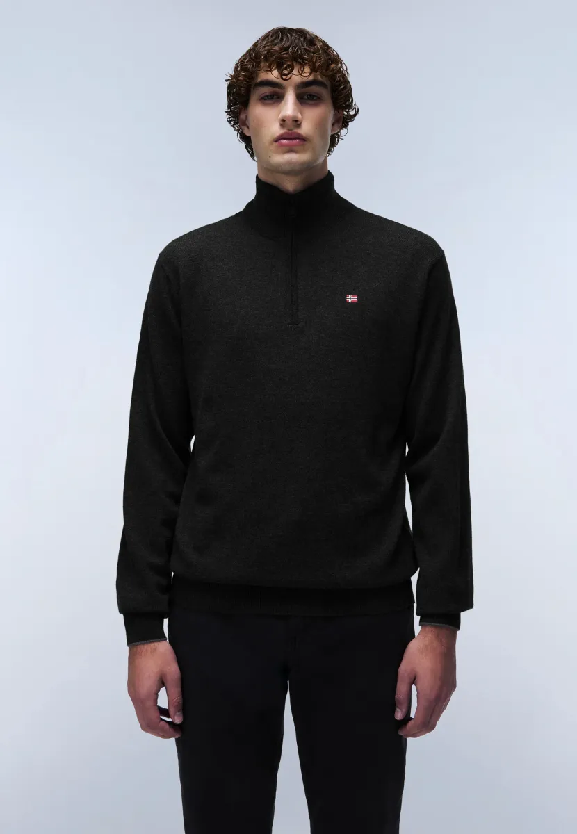DAMAVAND - Strickpullover - anthrazit