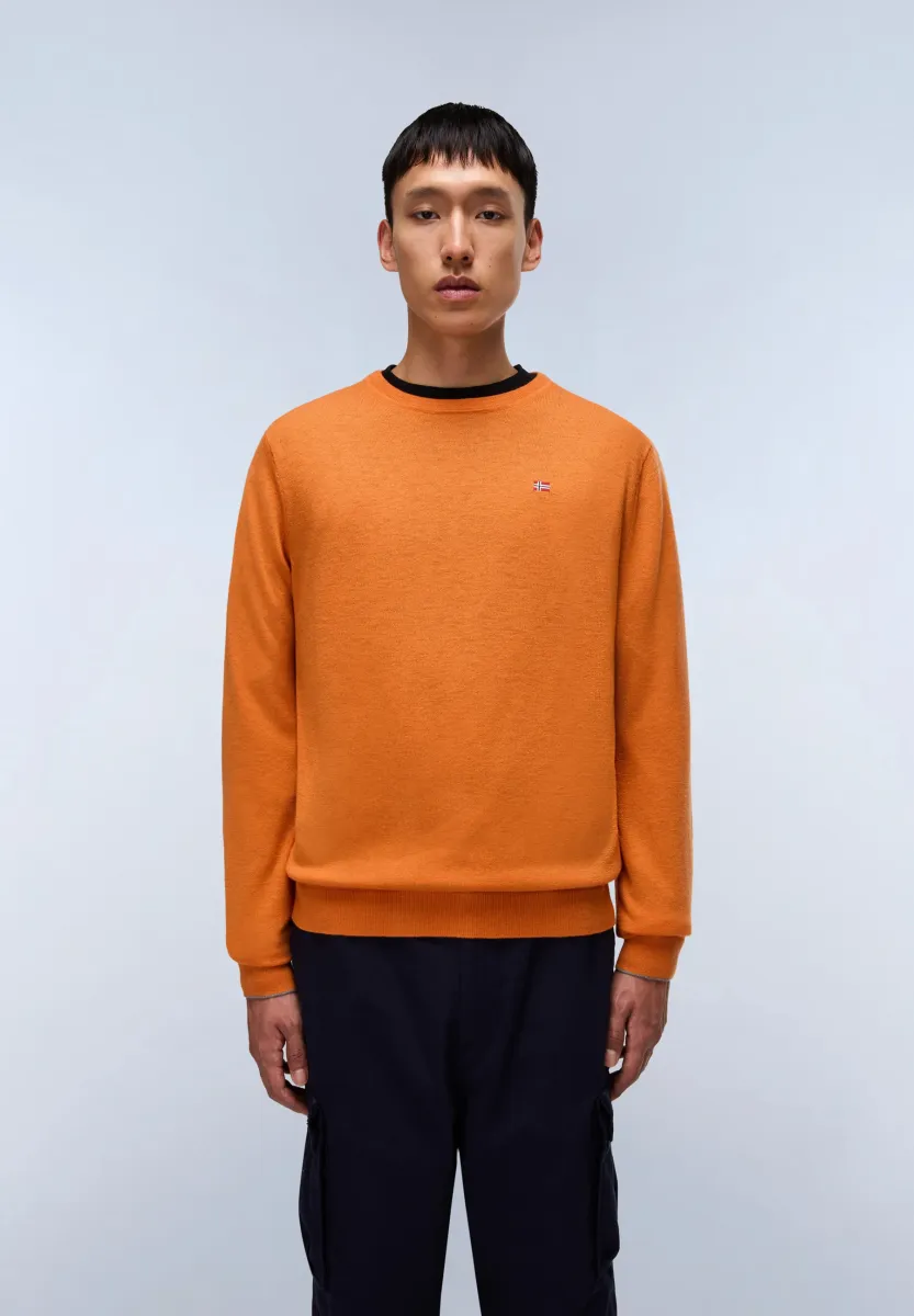 DAMAVAND - Strickpullover - orange pumpkin a