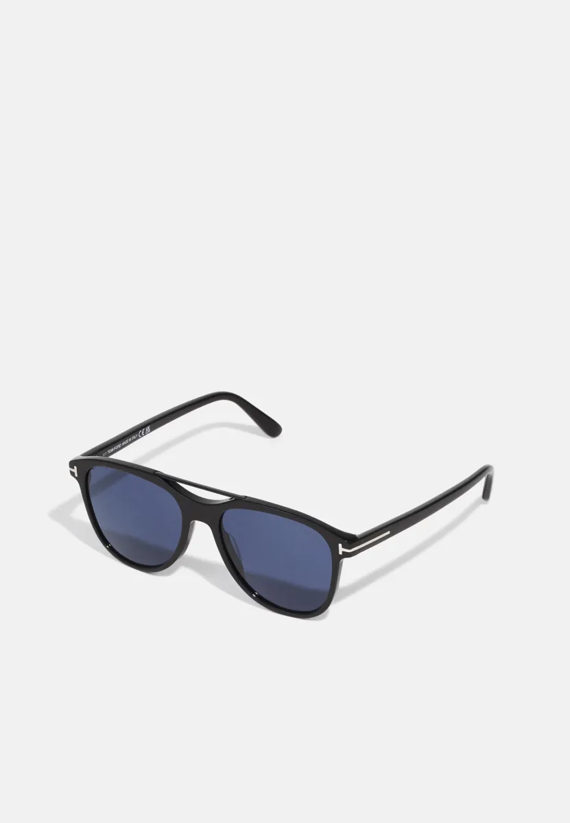 DAMIAN - Sonnenbrille - shiny black/blue
