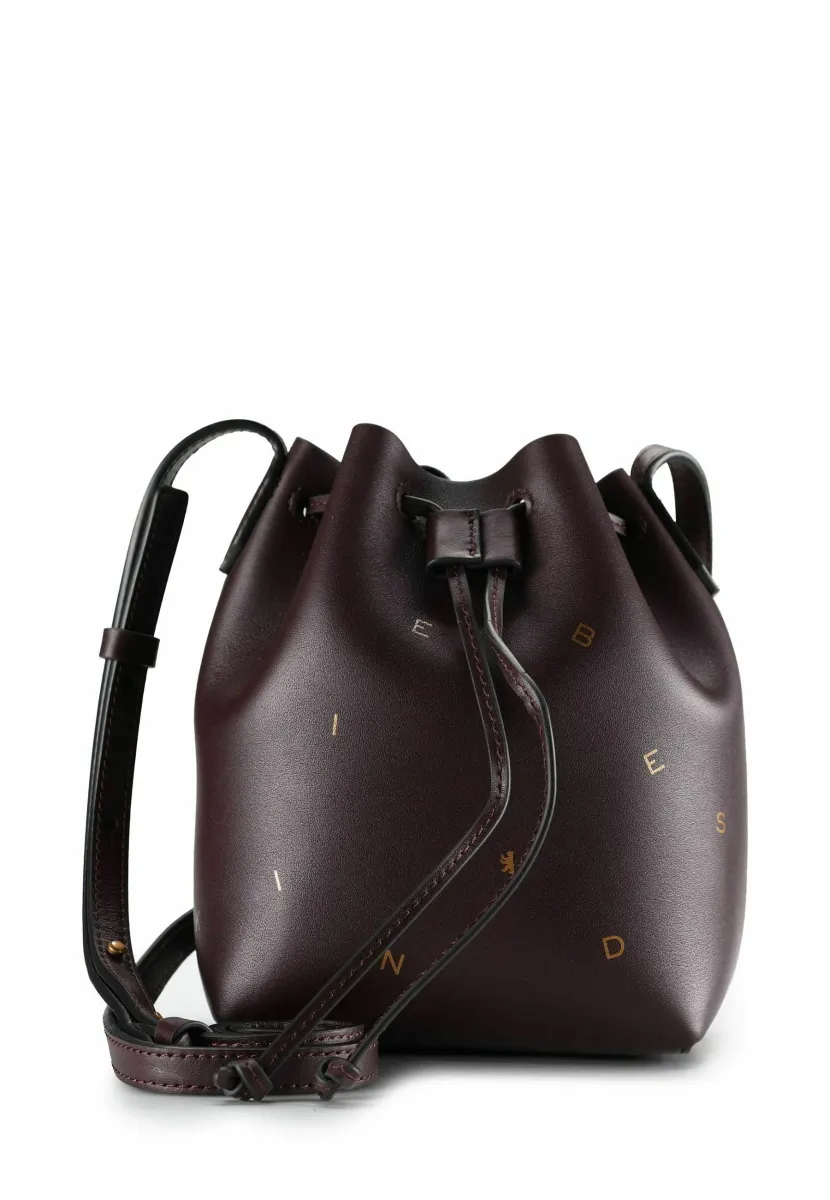 DANCING LETTERS - Umhängetasche - burgundy