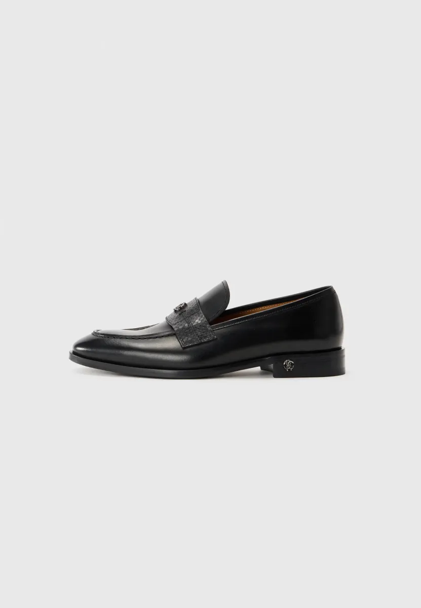 DANIEL METAL - Slipper - black/dark grey