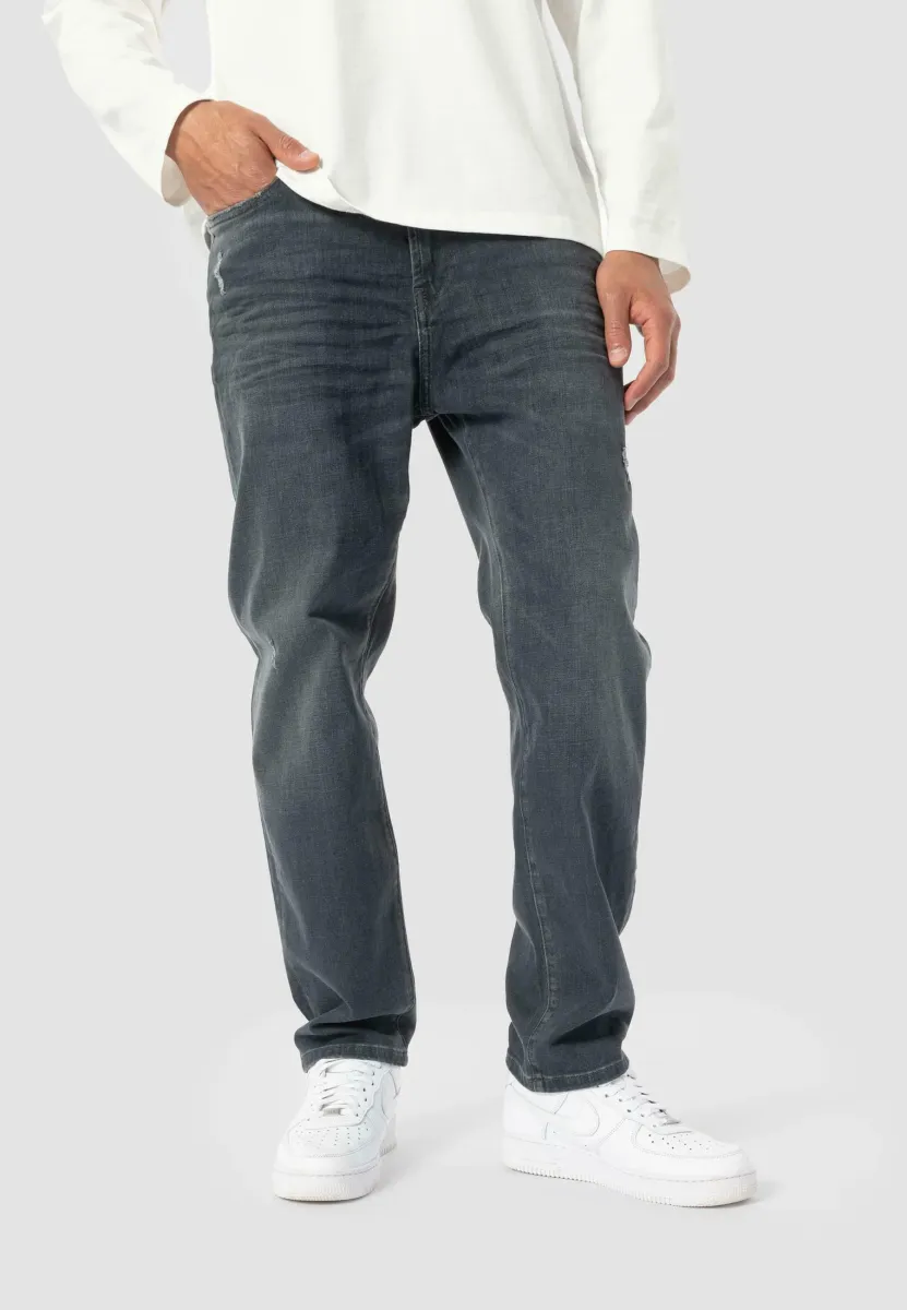 DANILO - Jeans Straight Leg - grey denim