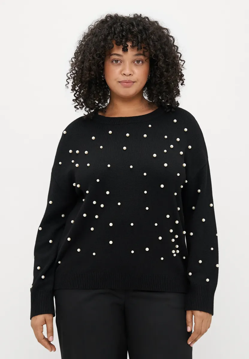 DAPHNE - Strickpullover - nero