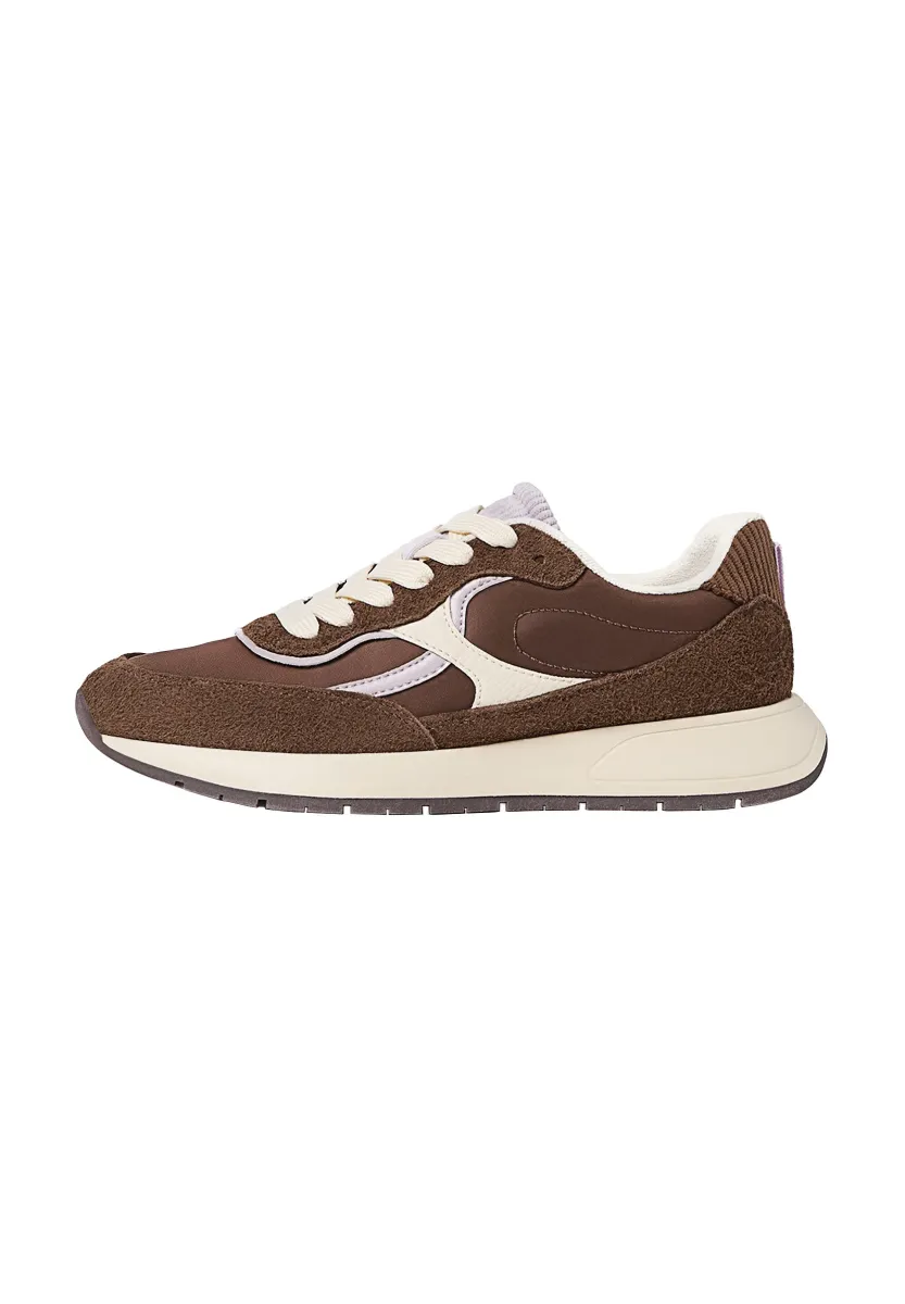 DARK CHUNKY SNEAKERS - Sneaker low - brown