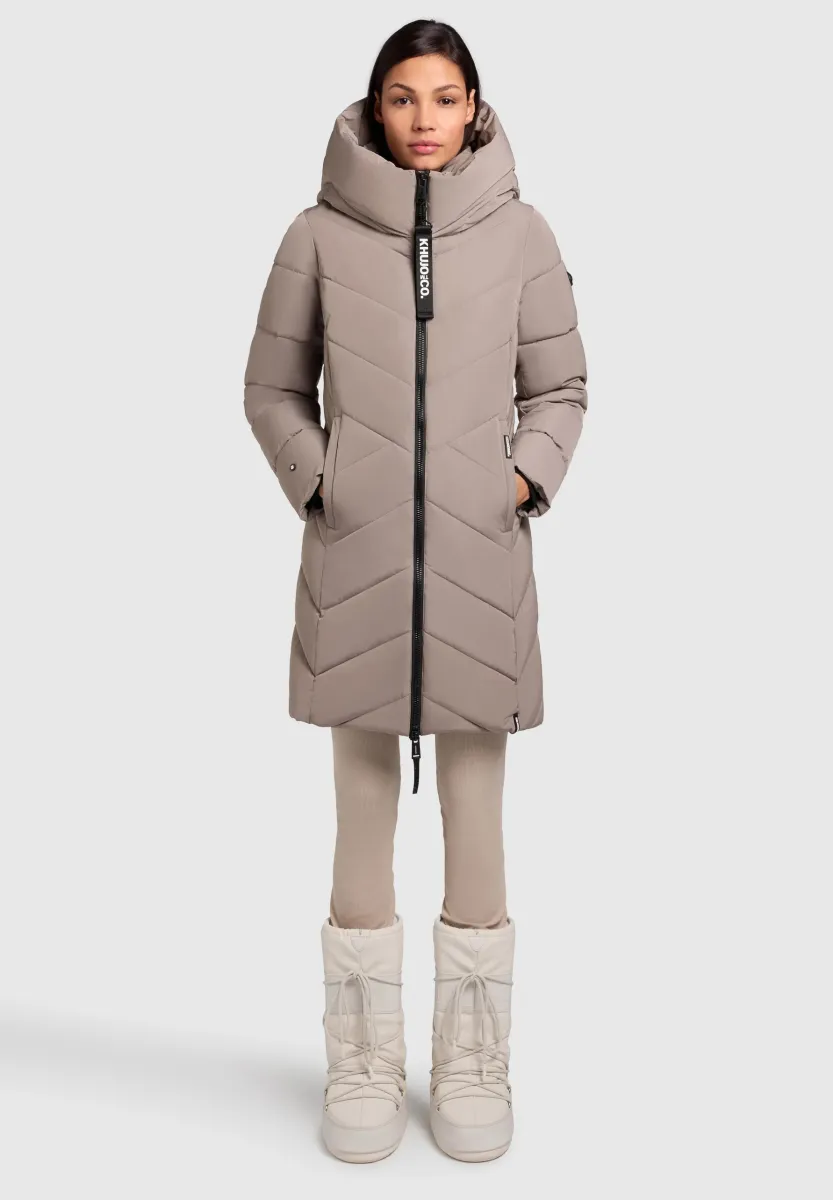 DARKA2 - Wintermantel - greige