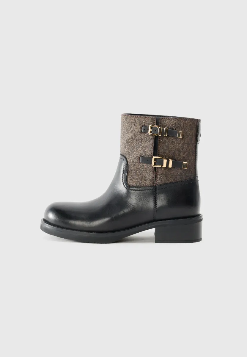 DARRINGTON - Cowboy-/Bikerstiefelette - brown/black