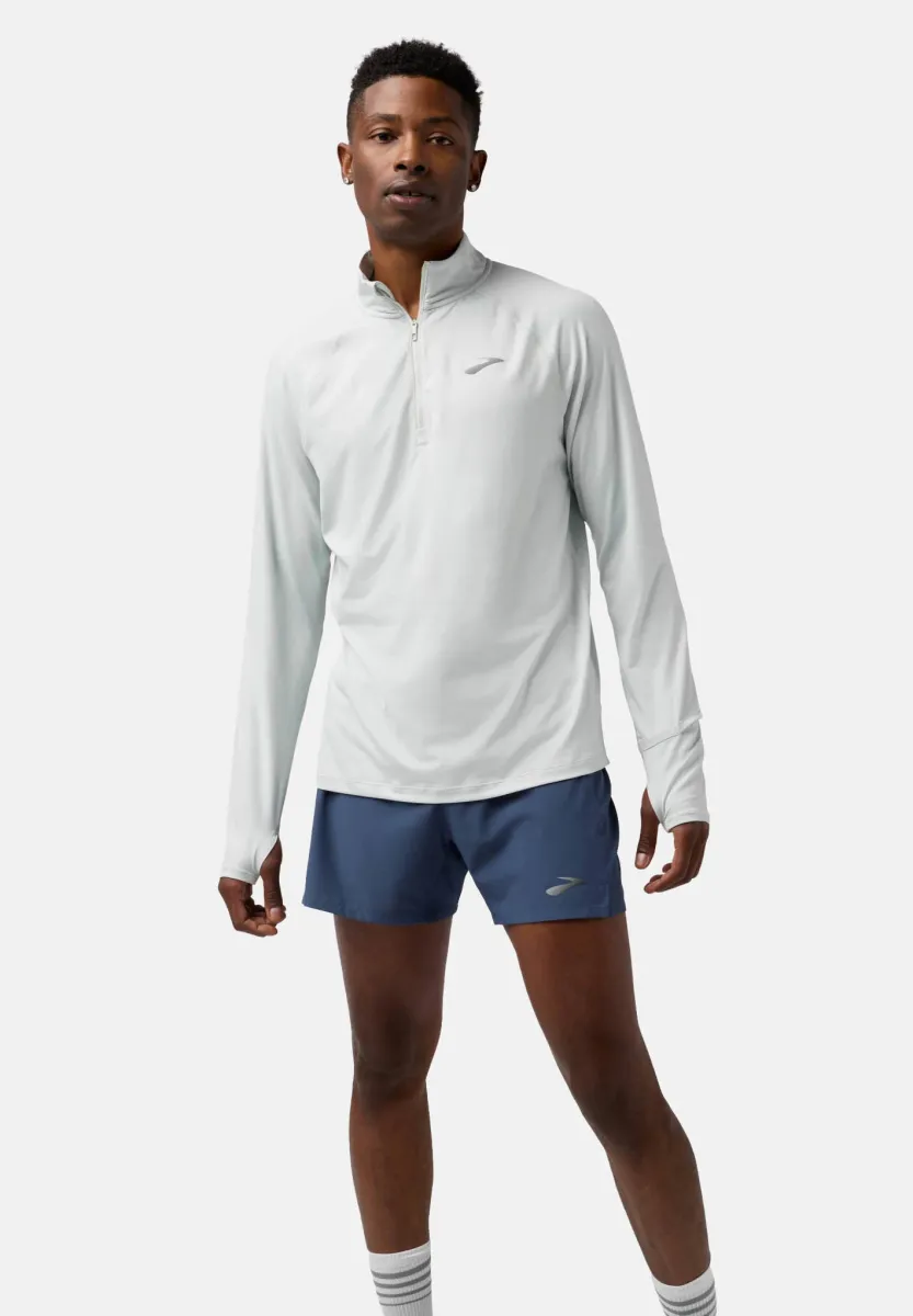 DASH 1/4 ZIP 3.0 - Langarmshirt - smoke