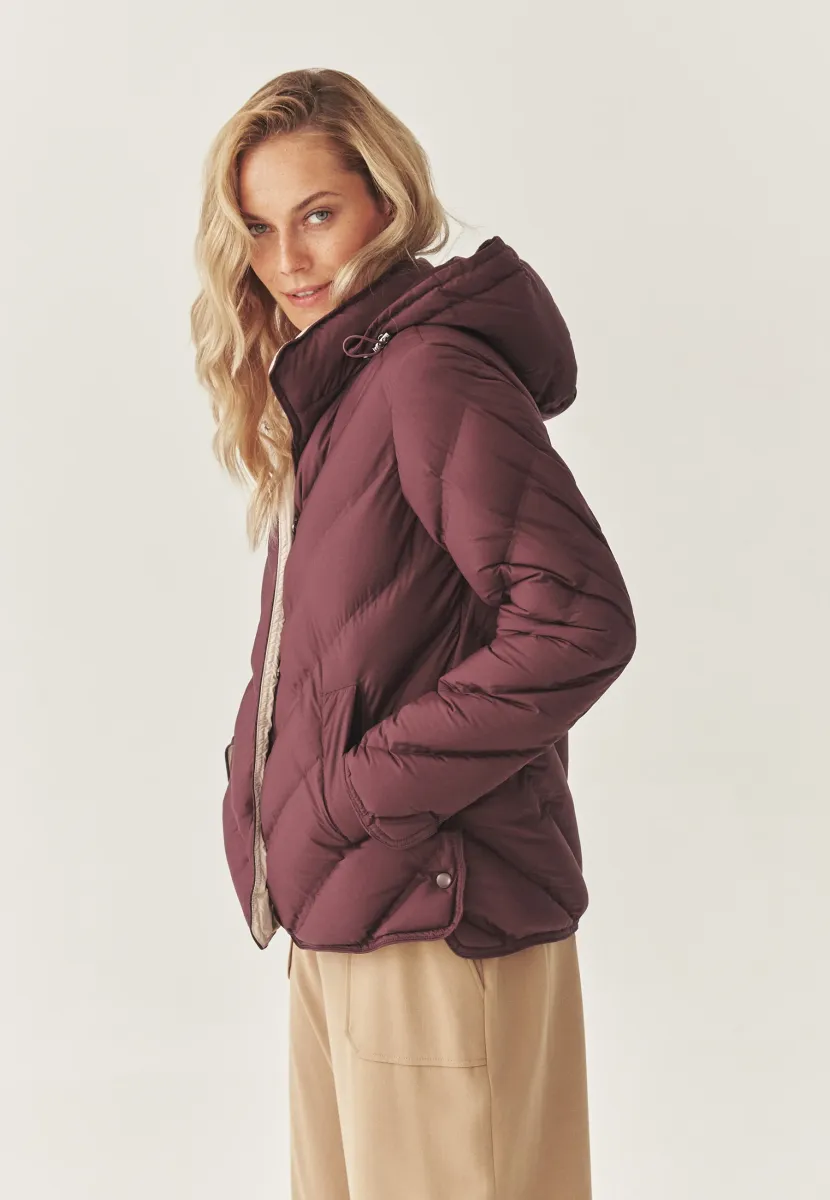 Daunenjacke - red