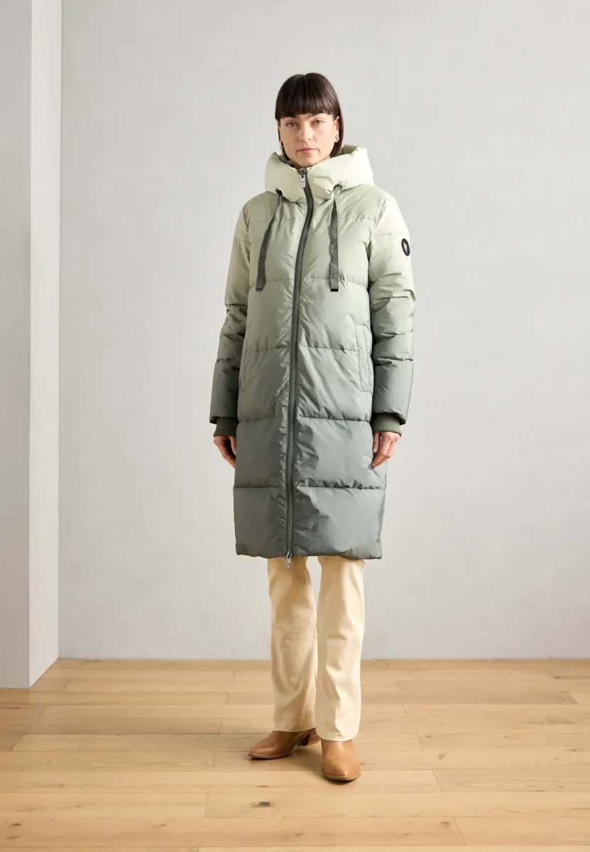 Daunenmantel - celadon tint