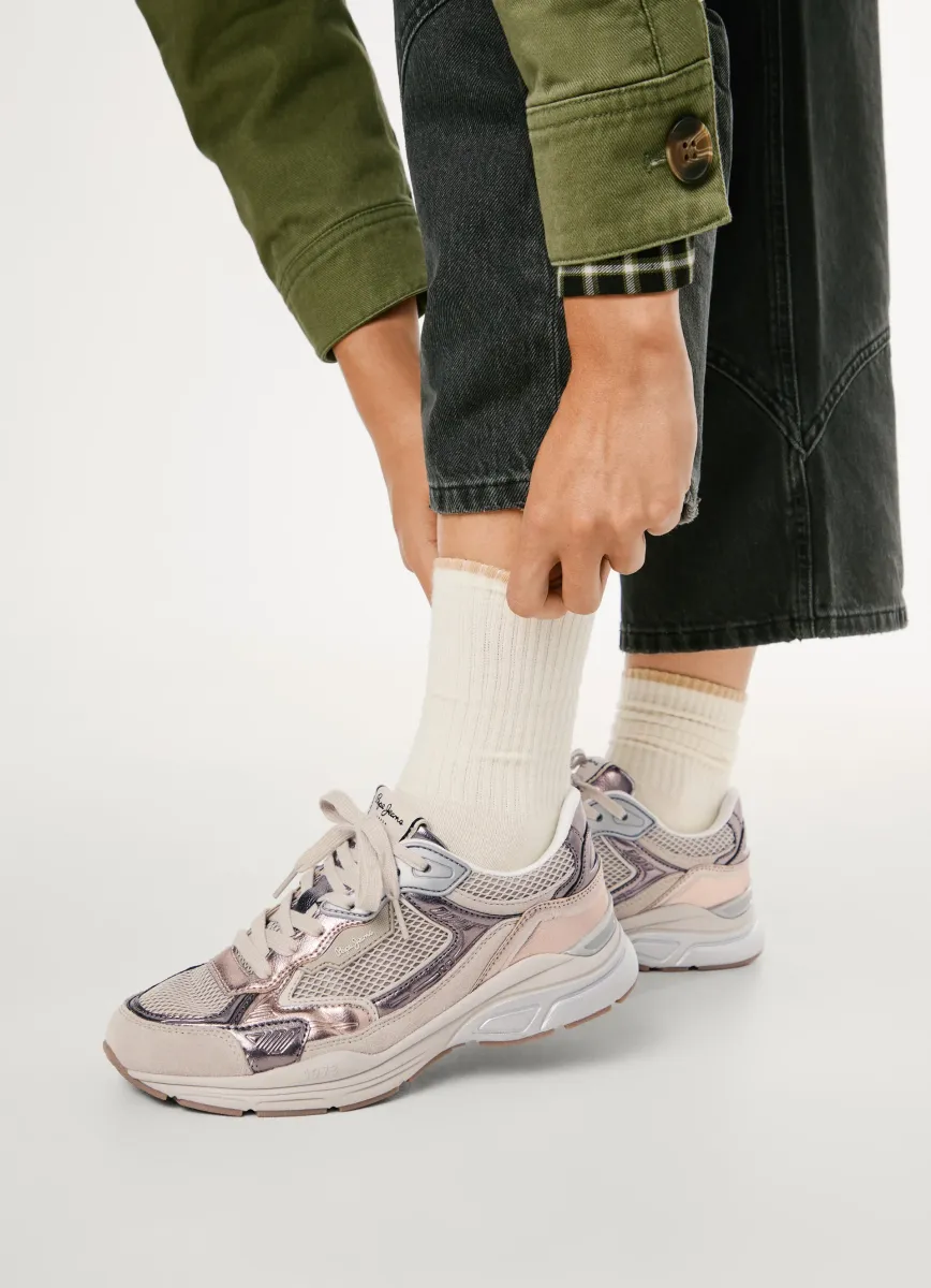 DAVE MINERAL W - Sneaker low - champagne beige