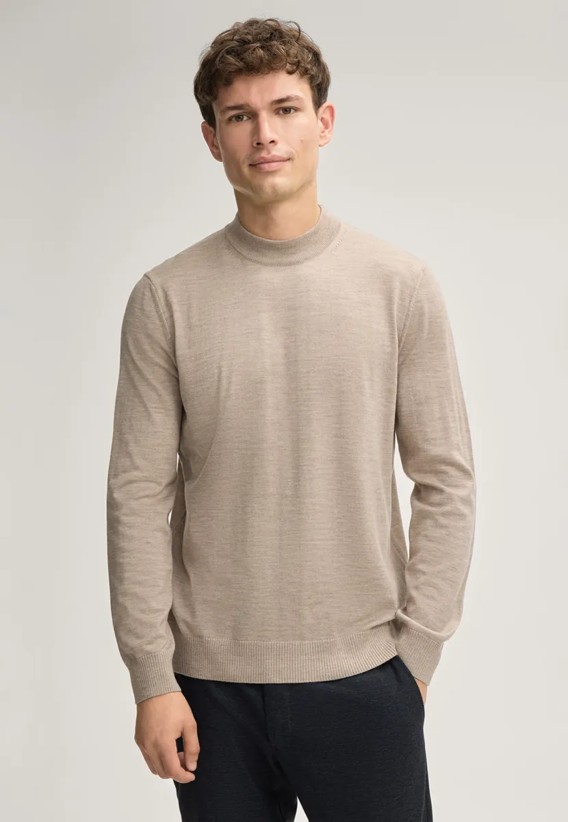 DAVIDE - Strickpullover - beige