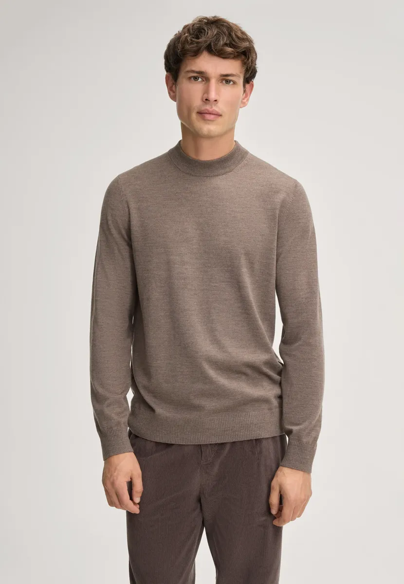 DAVIDE - Strickpullover - braun