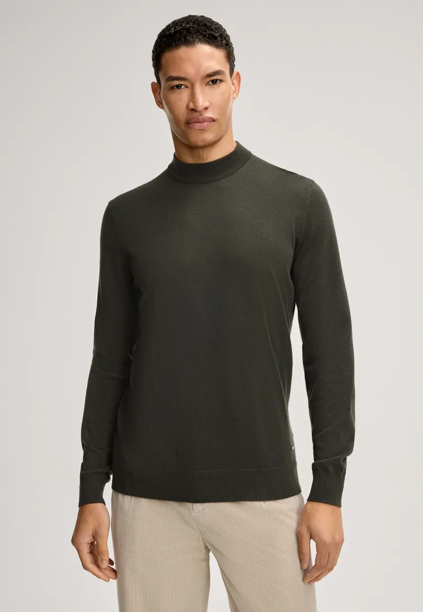 DAVIDE - Strickpullover - dunkelgrün