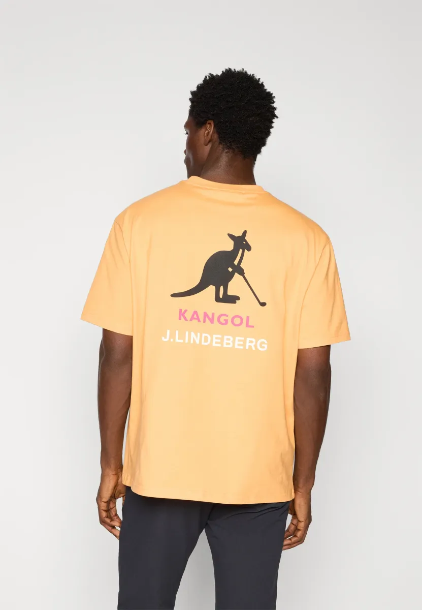 DAVIE KANGOL - T-Shirt print - mock orange