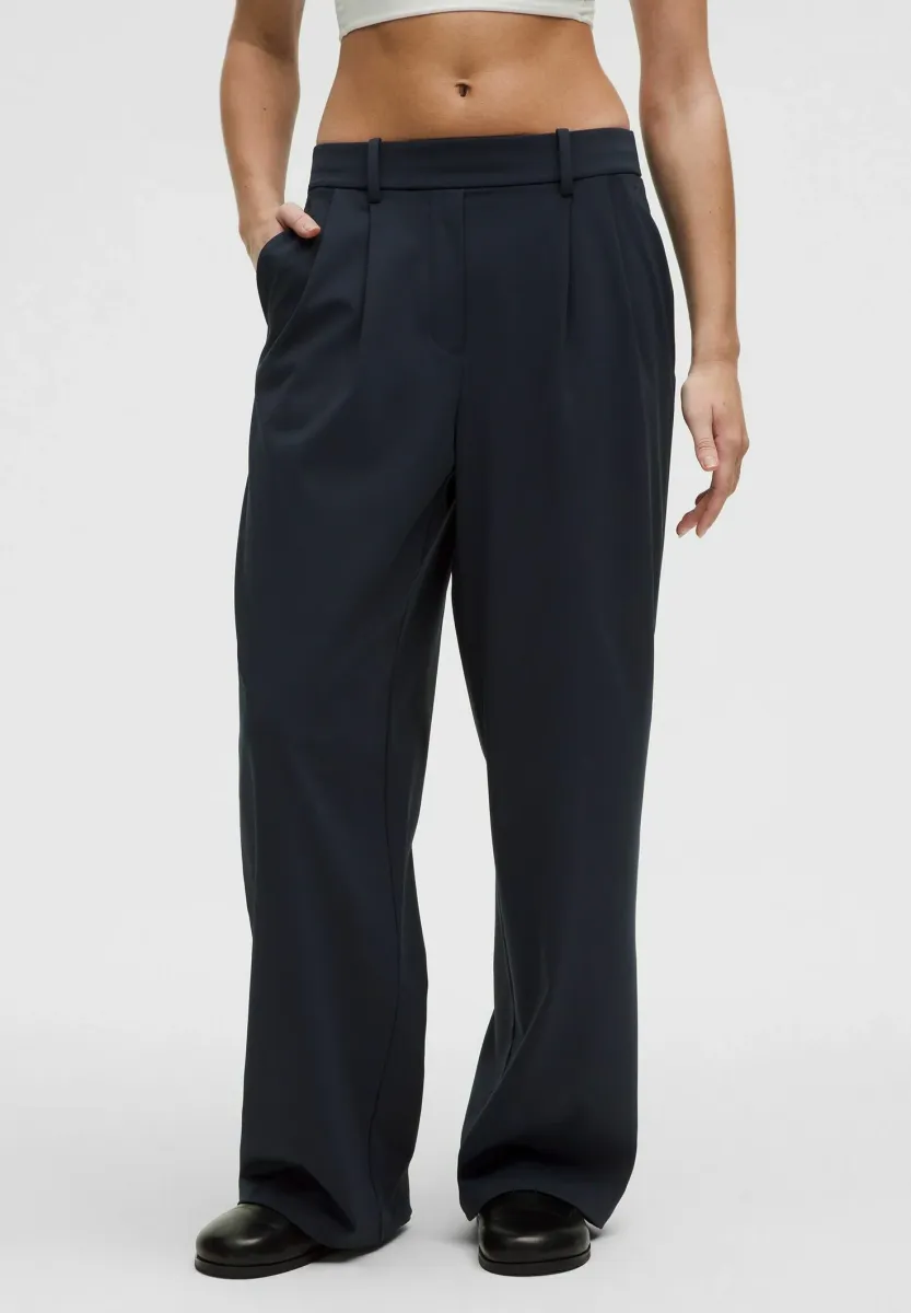 DAYDRIFT™ HIGH-RISE REGULAR - Stoffhose - true navy