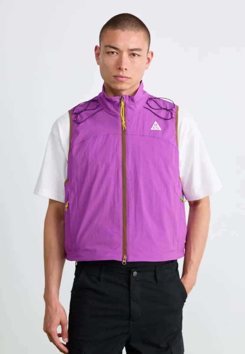 DEATH BLOOM VEST - Weste - bold berry