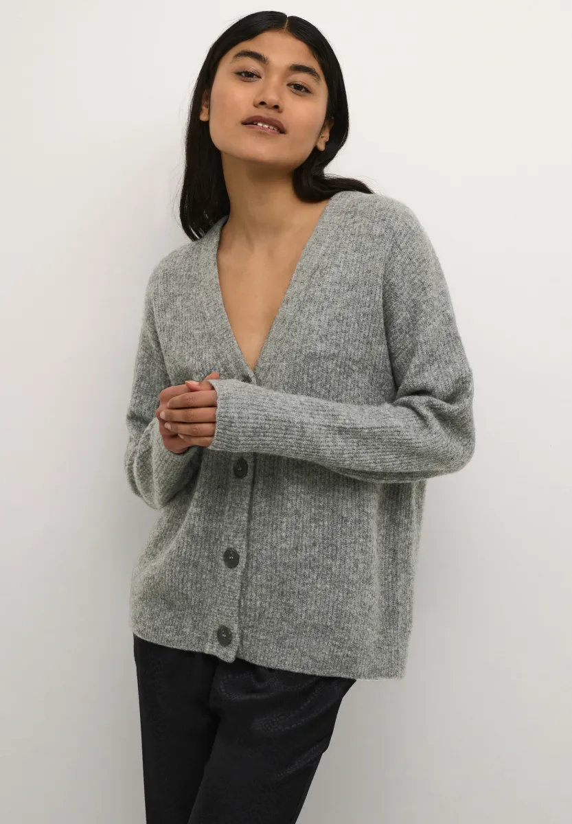 DEBBIEKB - Strickjacke - opal gray melange