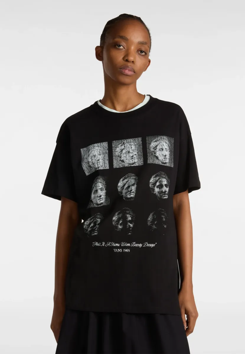 DECAY OVERSIZED - T-Shirt print - black
