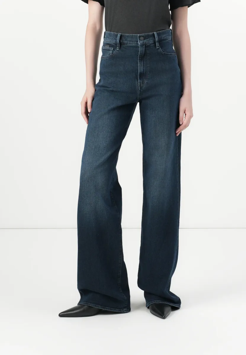 DECK HIGH LOOSE - Jeans Relaxed Fit - dark blue