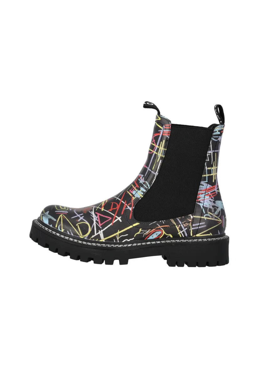 DEDEJ FRESCO  - Ankle Boot - graffiti