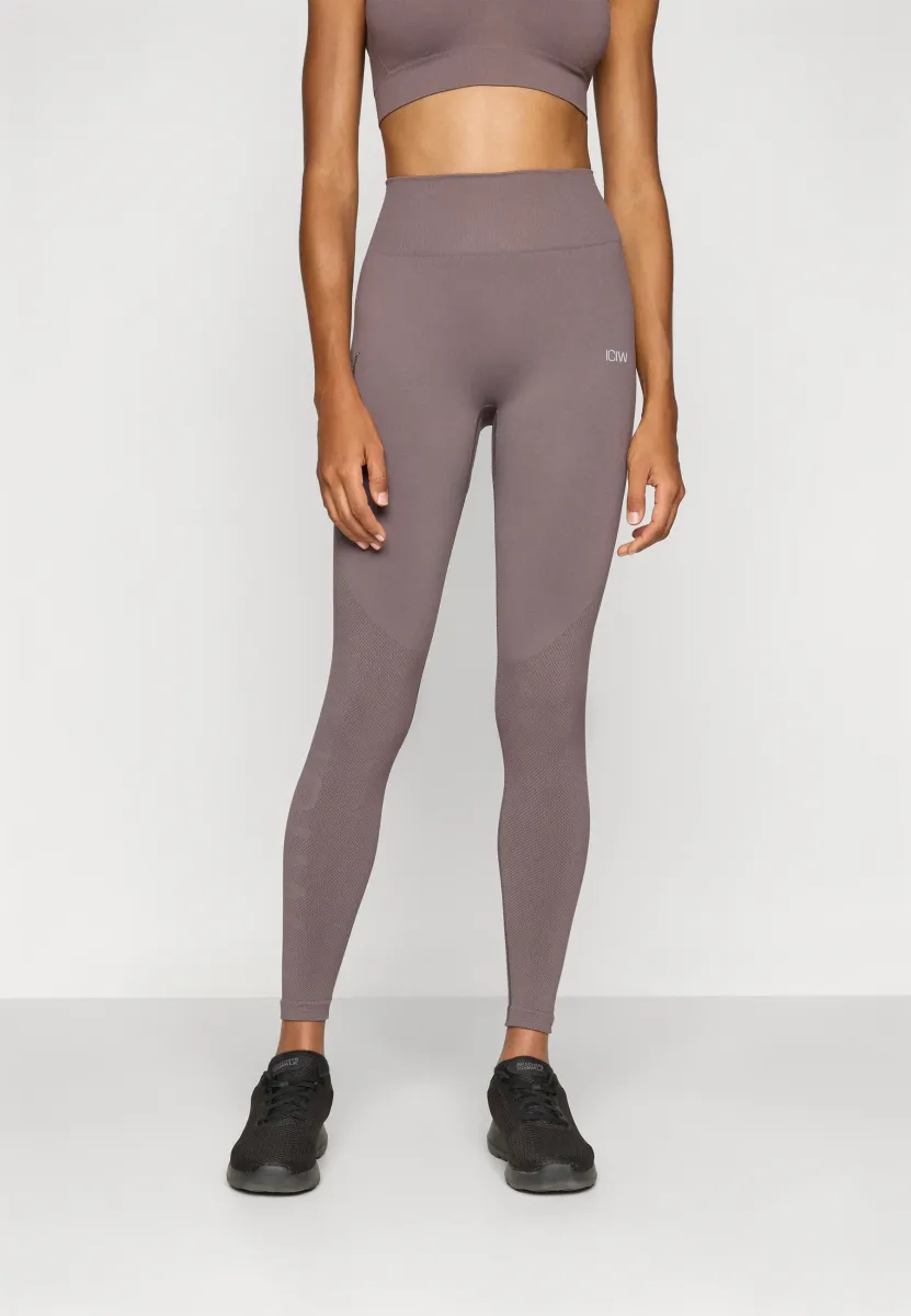 DEFINE SEAMLESS POCKET - Tights - dusty brown
