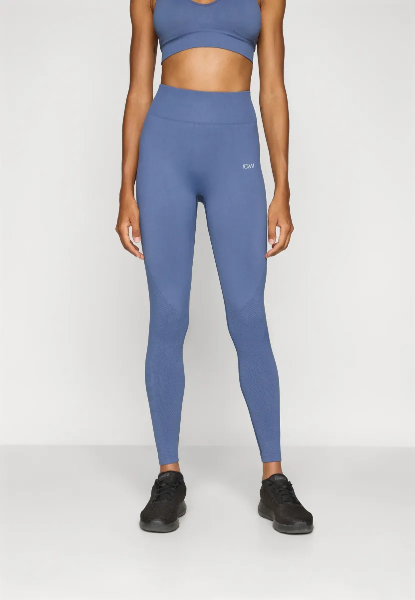 DEFINE SEAMLESS - Tights - dusty twilight blue
