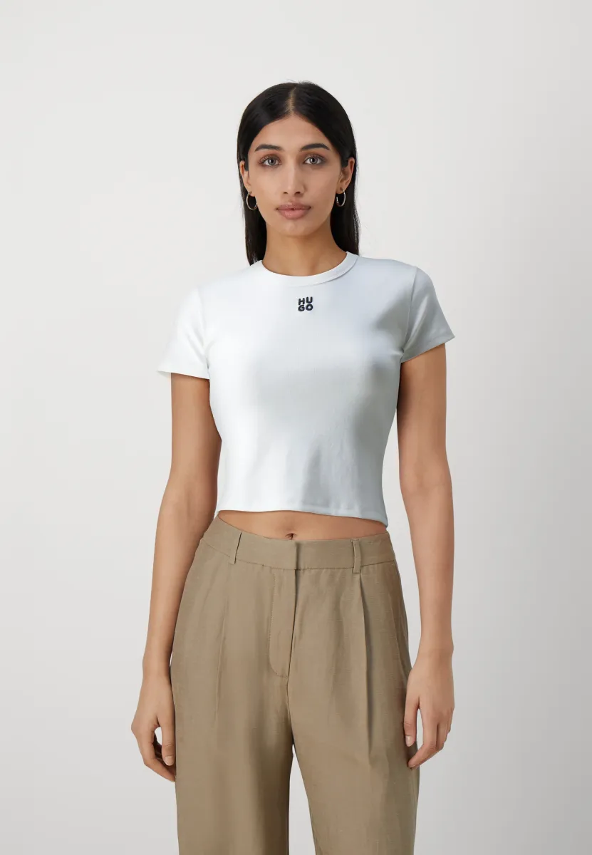 DELANOR - T-Shirt basic - white