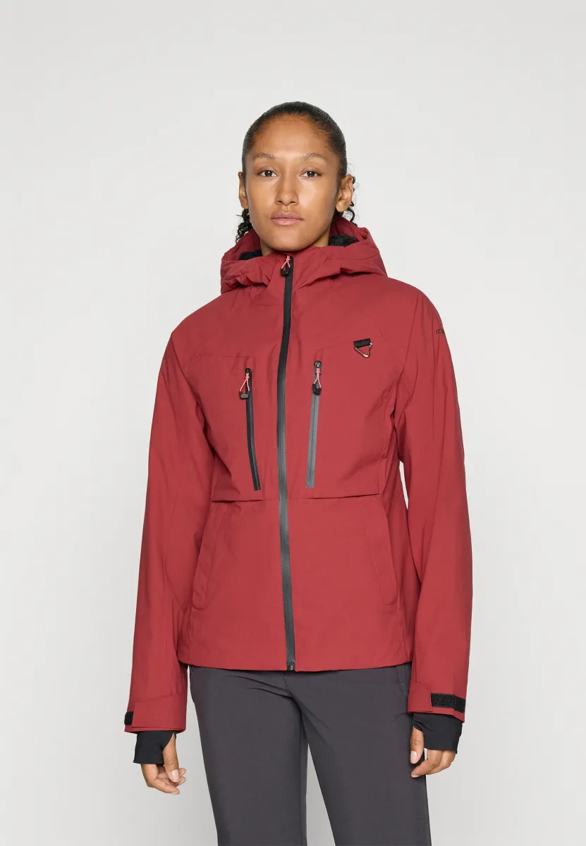 DELAVAN - Fleecejacke - wine