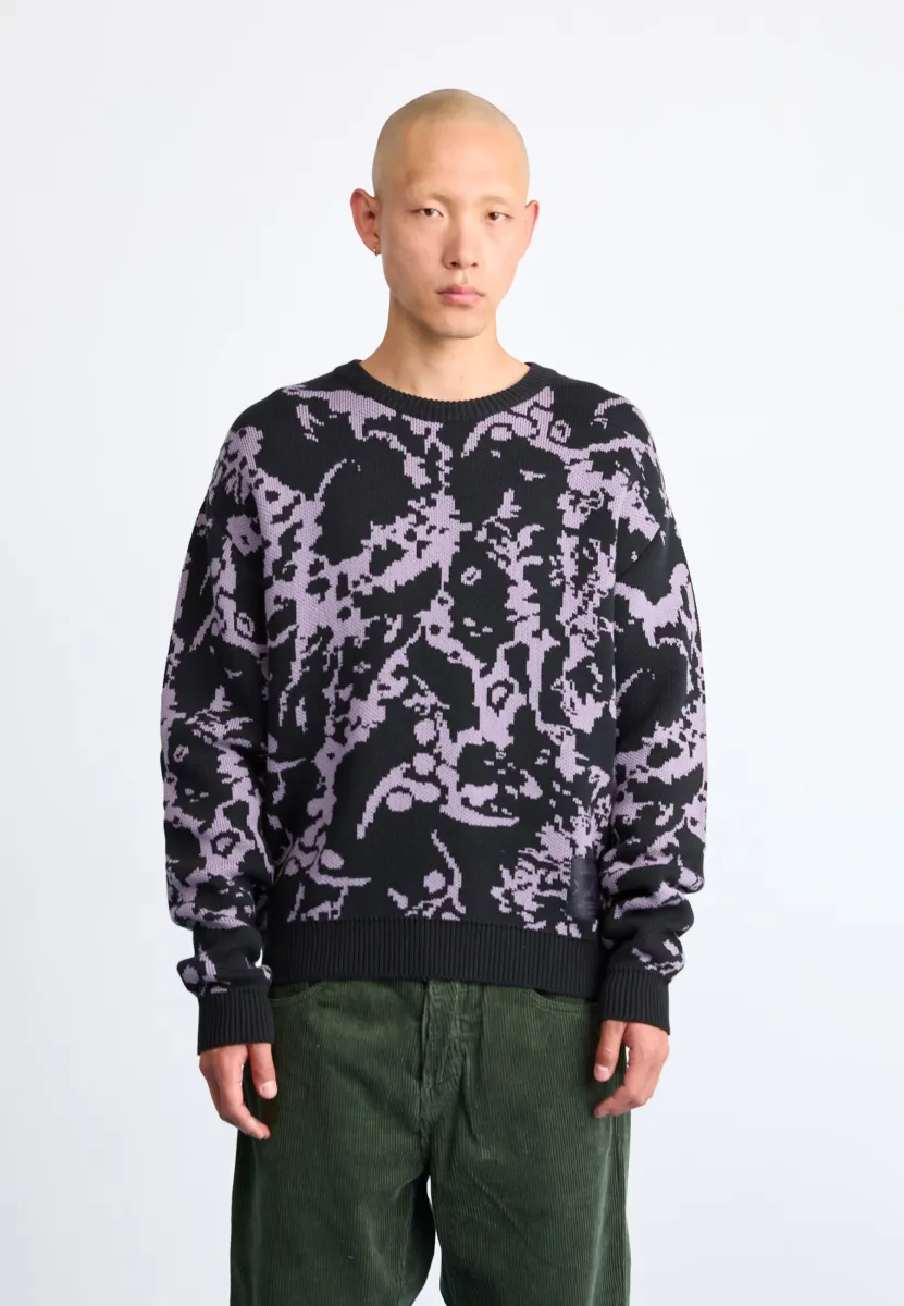 DELTA  - Strickpullover - black