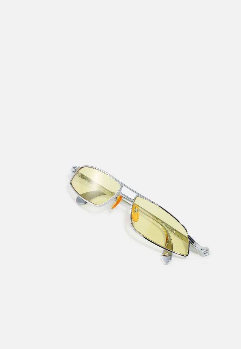 DEMO LOW UNISEX - Sonnenbrille - metal/yellow