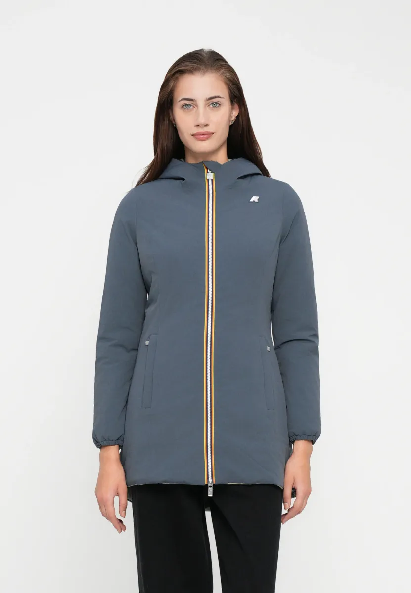 DENISE WARM DOUBLE - Parka - blue airforce/green oak