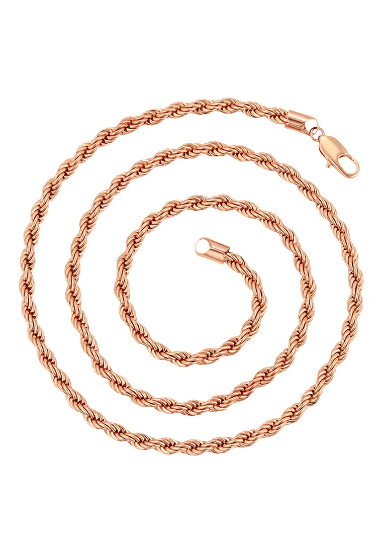 DEPRAVARE - Halskette - rose goldfarbend