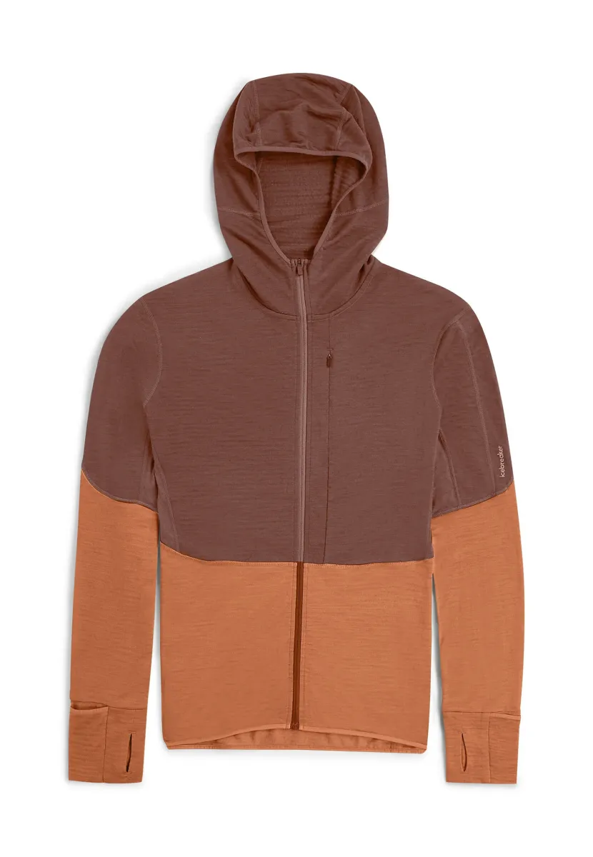 DESCENDER  - Fleecejacke - carob dusty clay cb