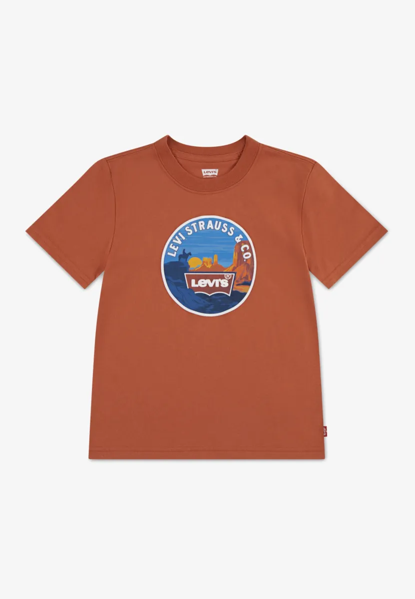 DESERT TRAIL TEE - T-Shirt print - mango