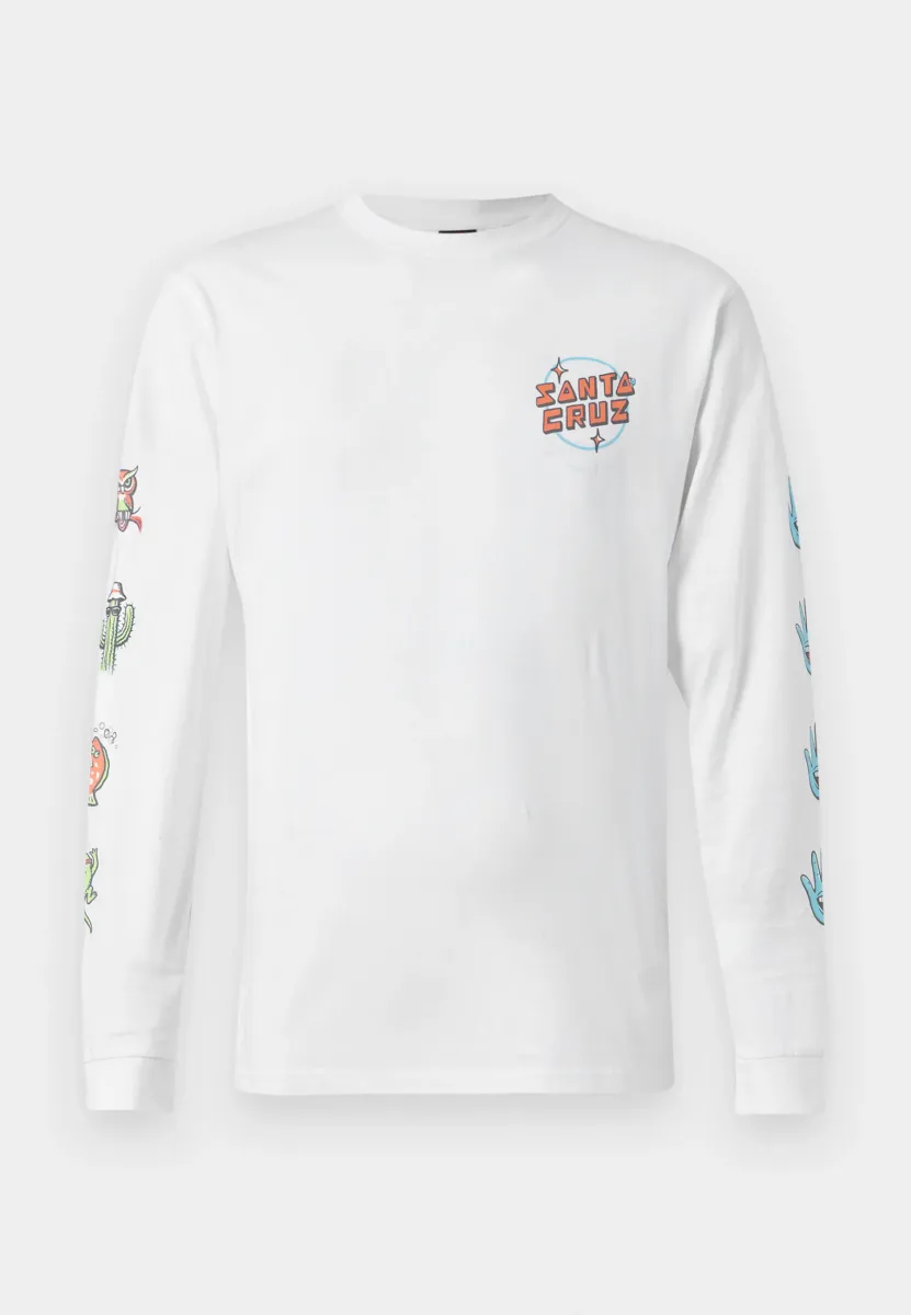 DESERT TRIPPER DOT UNISEX - Langarmshirt - white