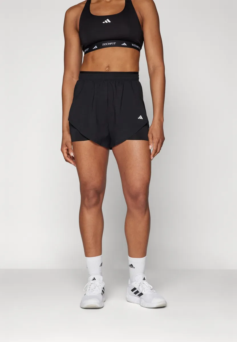 DESIGNED  - 2-in-1 Shorts - black