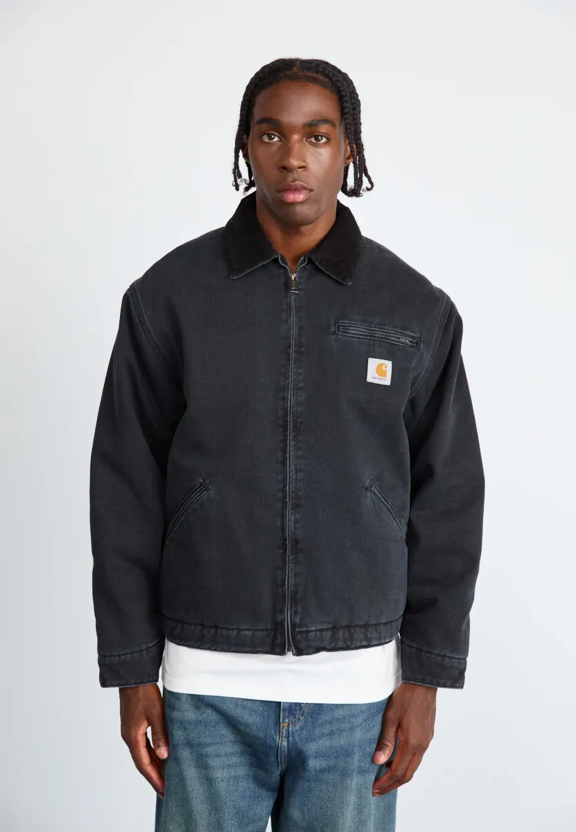 DETROIT JACKET - Jeansjacke - black