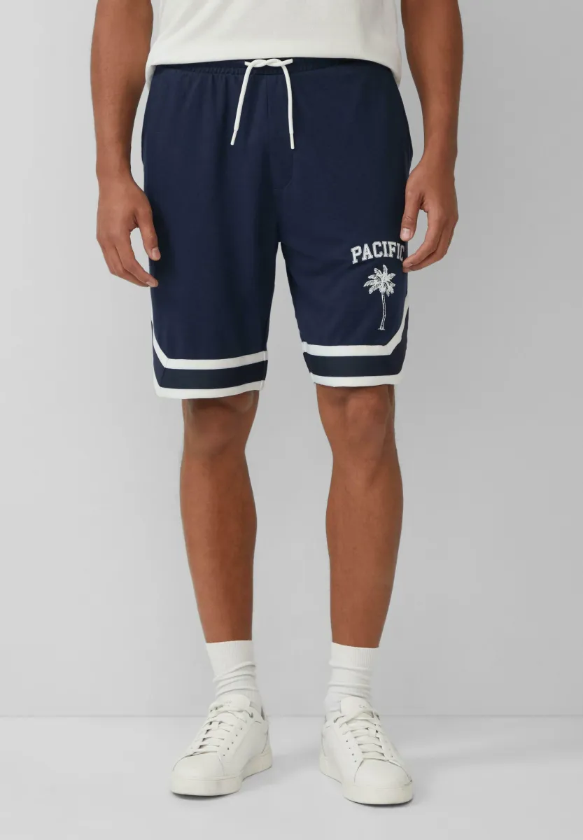 DETROIT: PERFORMANCE SHORTS IM RELAXED FIT - Shorts - tiefblau