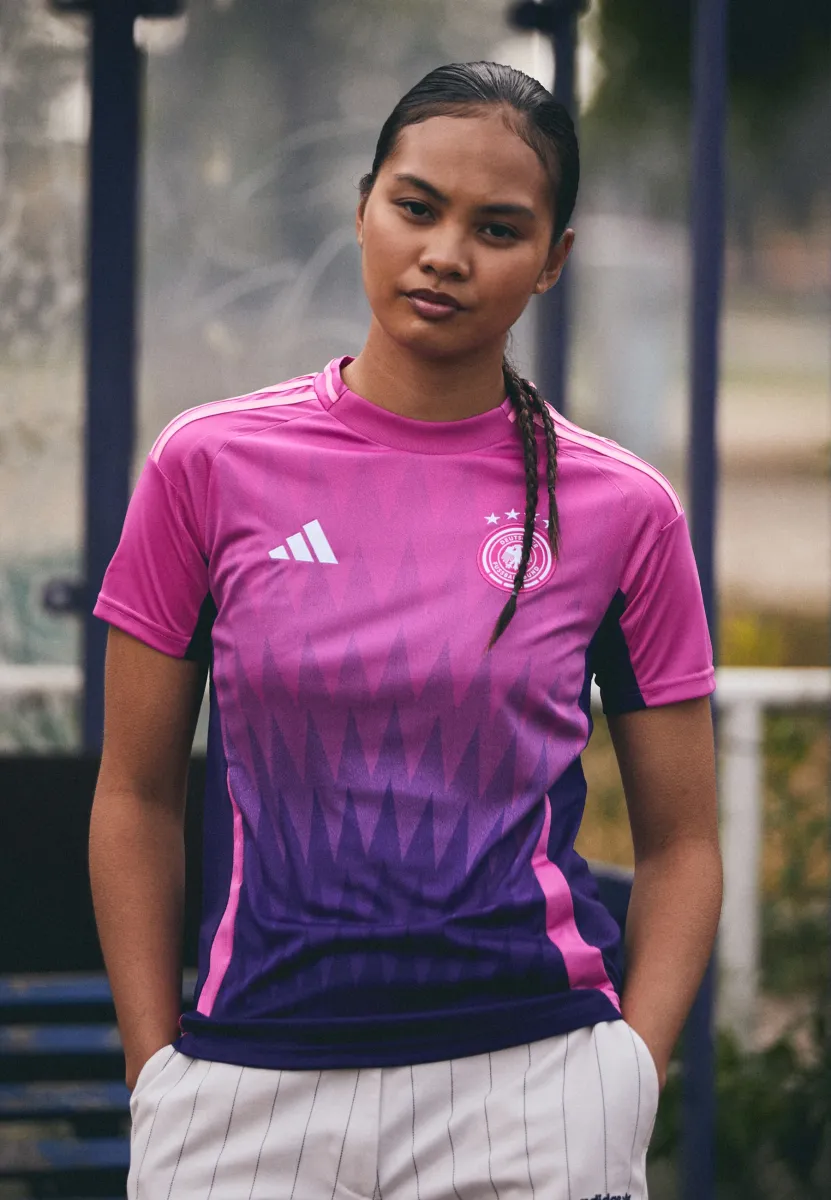 DEUTSCHLAND DFB AWAY JERSEY - Fußball-Trikot - semi lucid fuchsia/team colleg purple