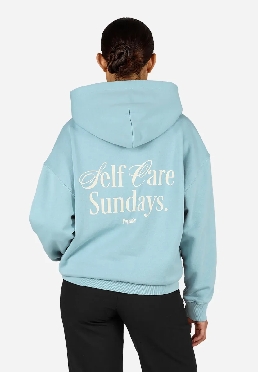 DEVA - Sweatshirt - washed frost blue