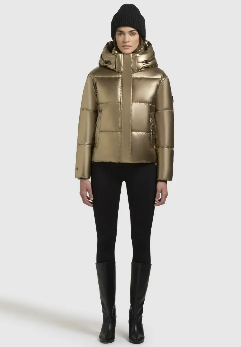 DEVINA SHINY-YM - Winterjacke - gold