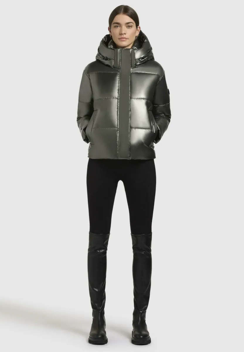 DEVINA SHINY-YM - Winterjacke - medium grey