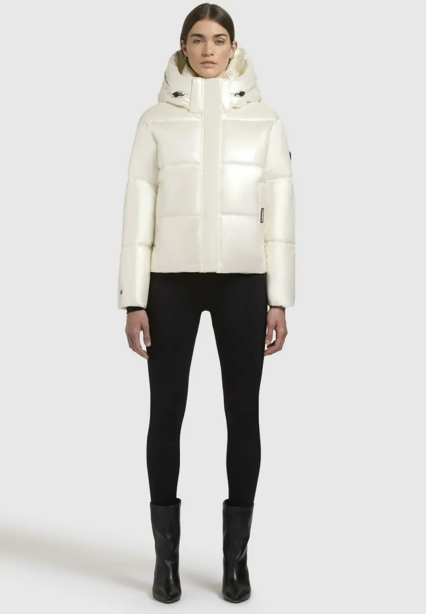 DEVINA SHINY-YM - Winterjacke - off white