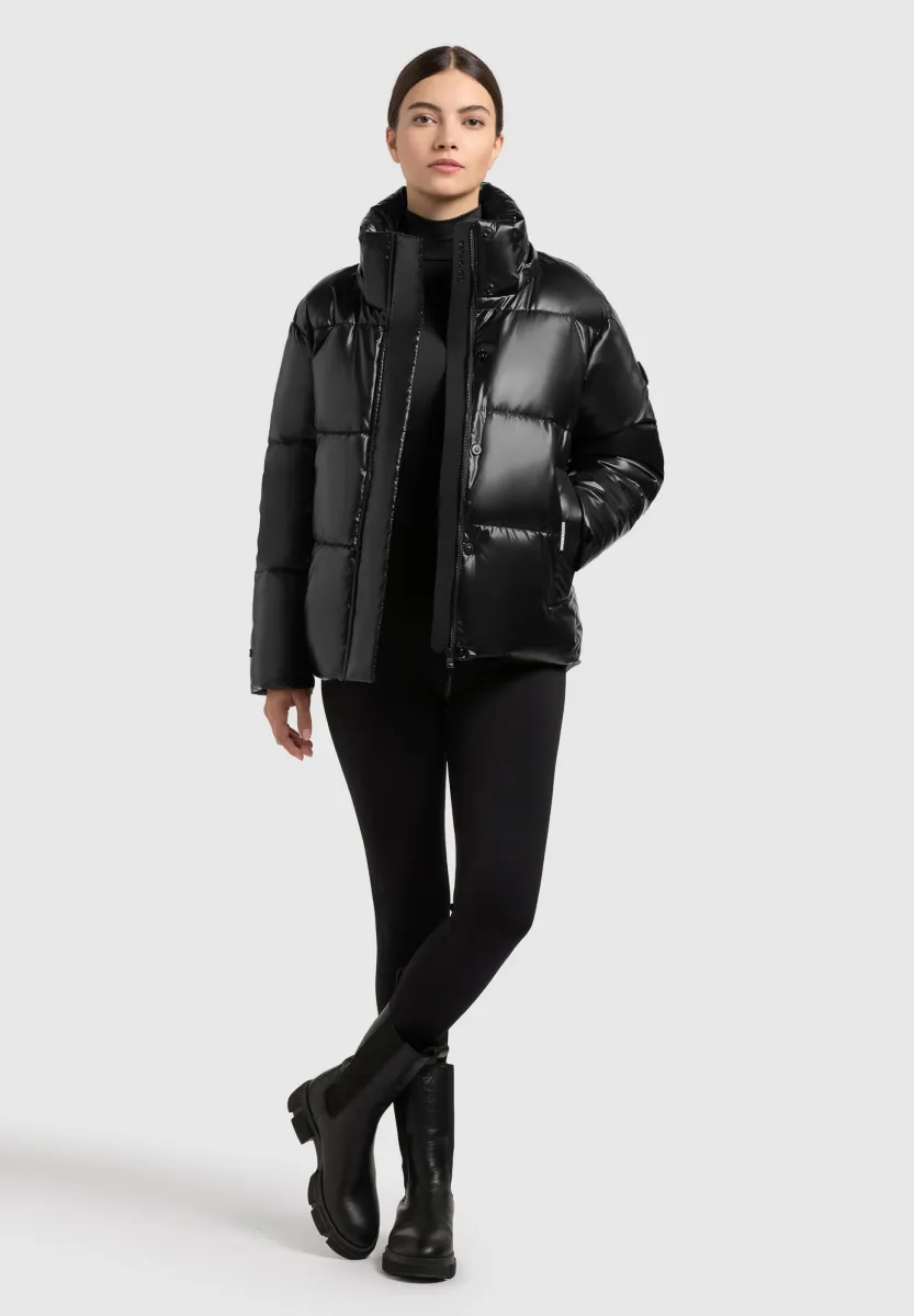 DEVINA2 SHINY - Winterjacke - black