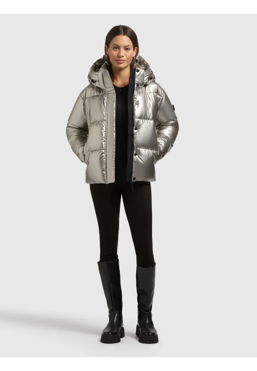 DEVINA2 SHINY - Winterjacke - royal silver
