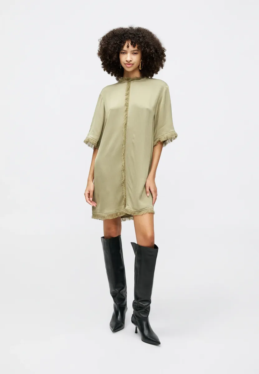 DEWI - Freizeitkleid - sage khaki