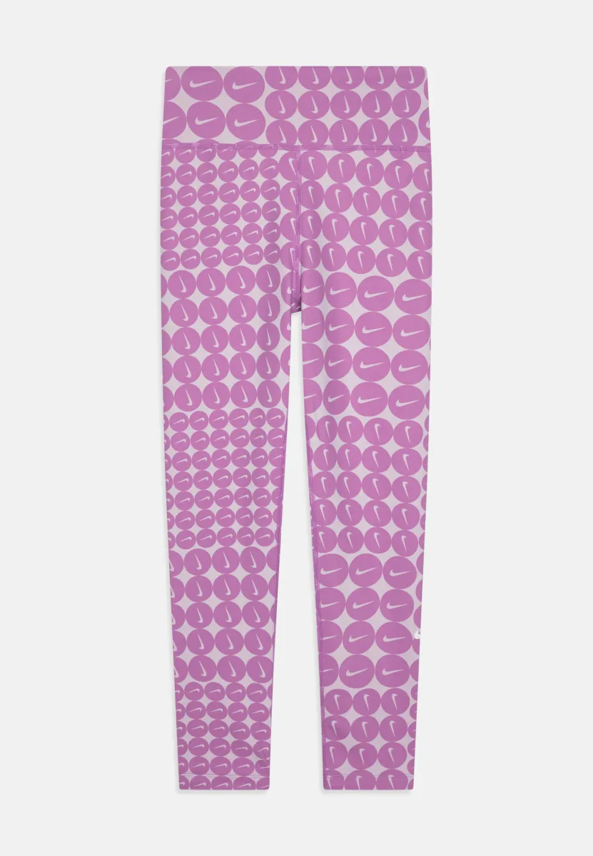 DF ONE UNISEX - Tights - rush fuchsia/white