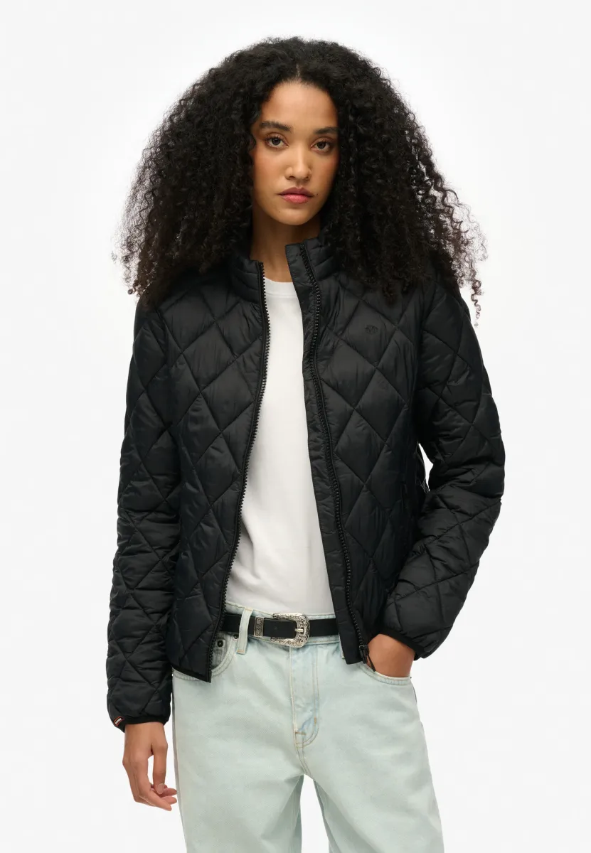 DIAMOND QUILT FUJI LITE - Winterjacke - black