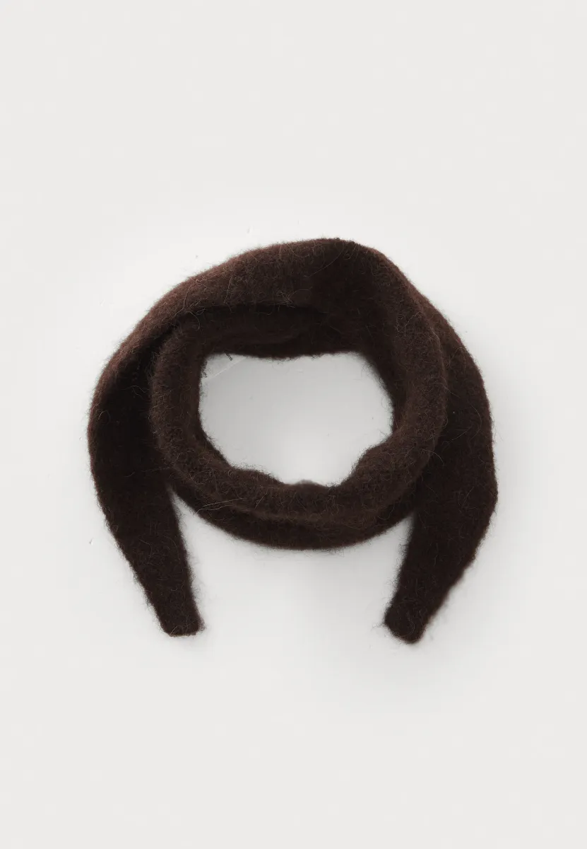 DIAMOND SCARF - Schal - black coffee